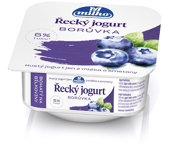 Milko Řecký jogurt borůvka